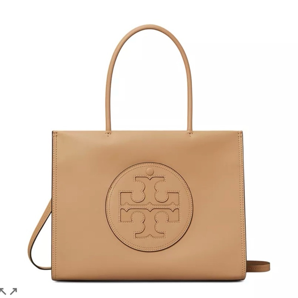Tory Burch Light Sand Leather Tote